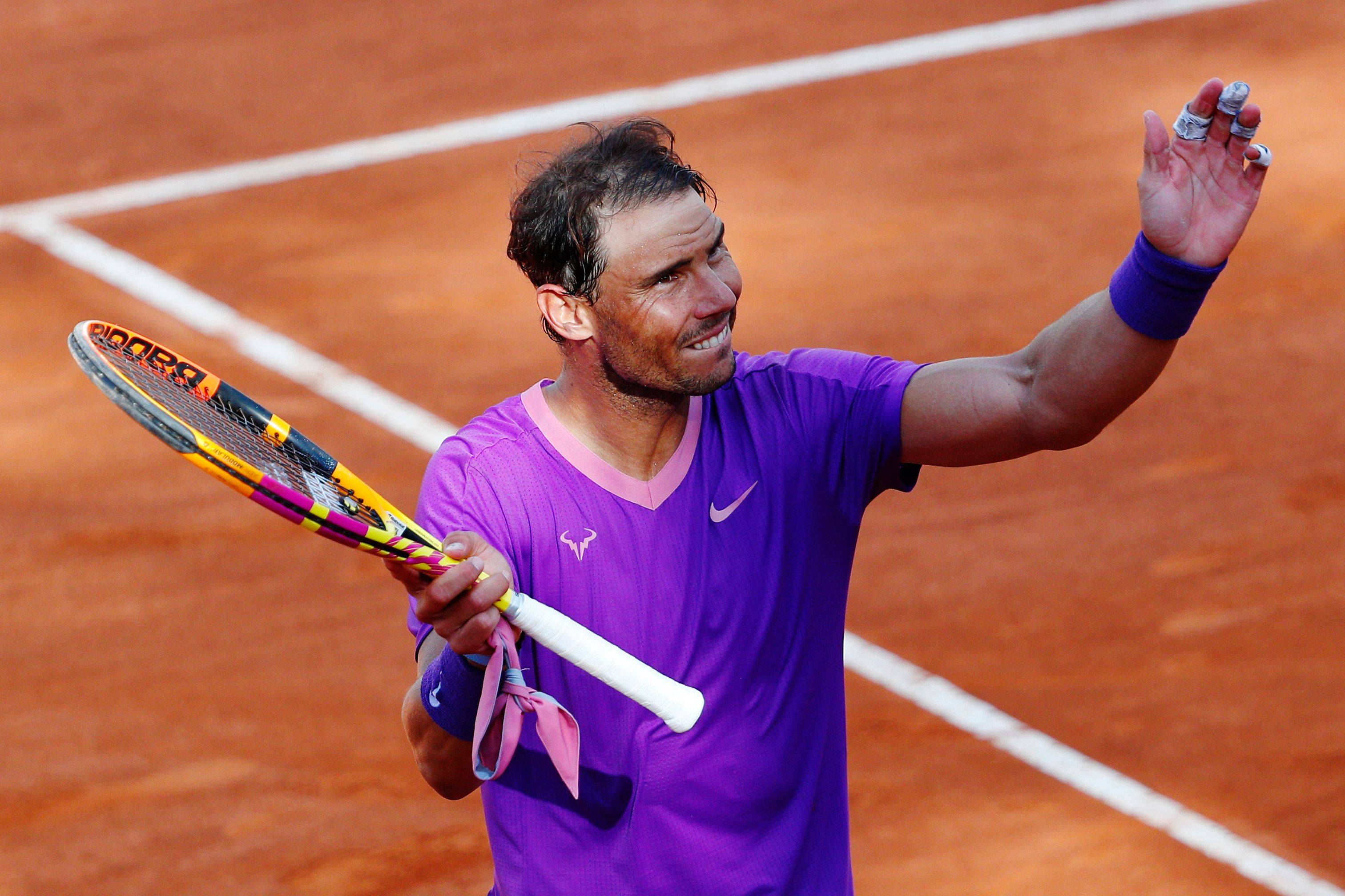 包含世界网球队绝杀意大利网球队，纳达尔制霸全场的词条